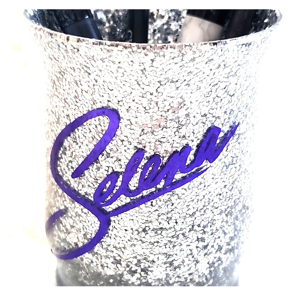 Makeup brush holder and selena bag